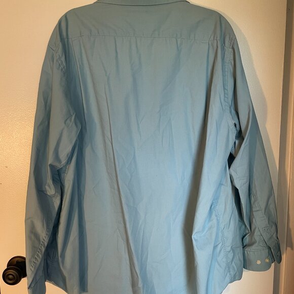 XXL 181/2-19 36 Croft and Barrow Green Button Down - Picture 6 of 6